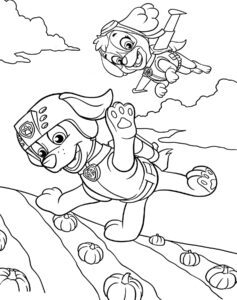 Desenho de Paper Duck com pijama para colorir